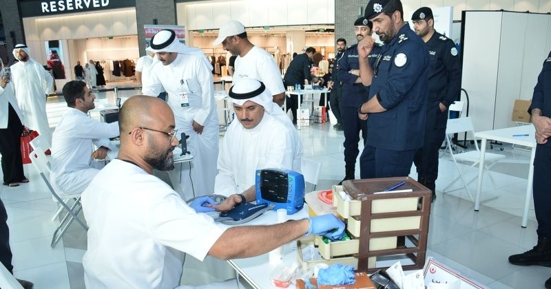 152 كيساً حصيلة.. حملة «الأحمدي» للتبرع بالدم