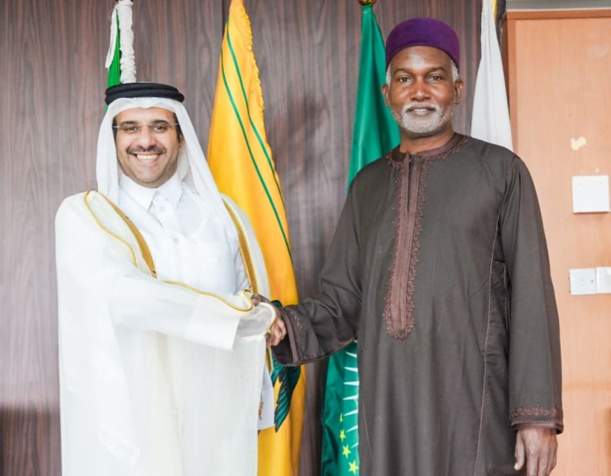 وزير الشؤون الخارجية النيجيري يجتمع مع سفير دولة قطر