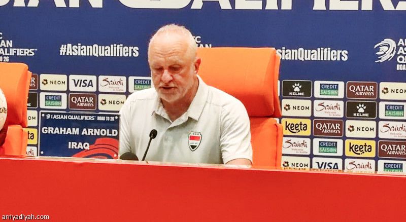 أرنولد: أقول للعراقيين لا تحتفلوا بالفوز