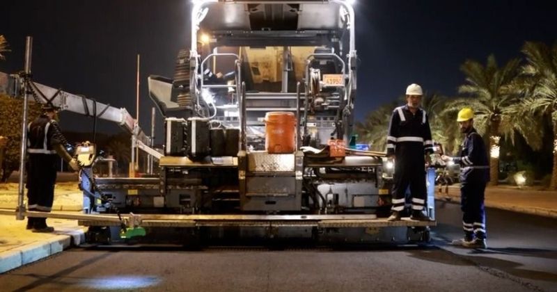 «الأشغال»: أعمال صيانة جذرية في شارع دمشق ضمن خطة تطوير الطرق