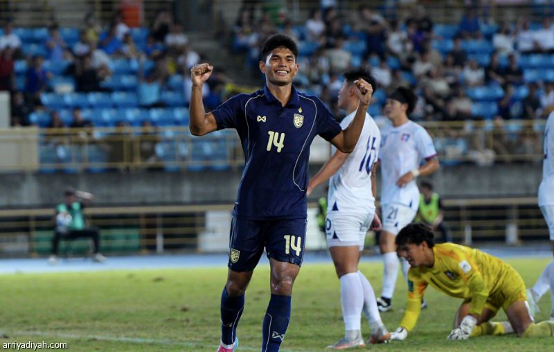 تايلاند تسقط تايوان بسداسية.. وماليزيا تسحق لاوس