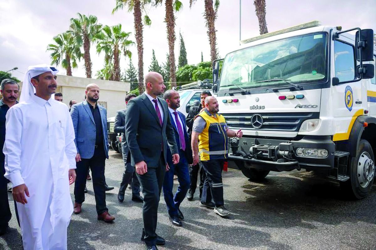 شحنة مساعدات إنسانية لدعم جهود الاستجابة الطارئة في سوريا