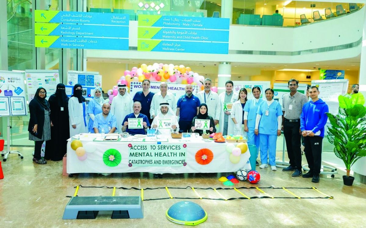 «روضة الخيل» يحتفي باليوم العالمي للصحة النفسية