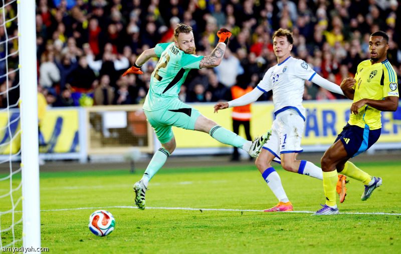 كوسوفو تزيد متاعب السويد.. وسويسرا تتمسّك بالصدارة