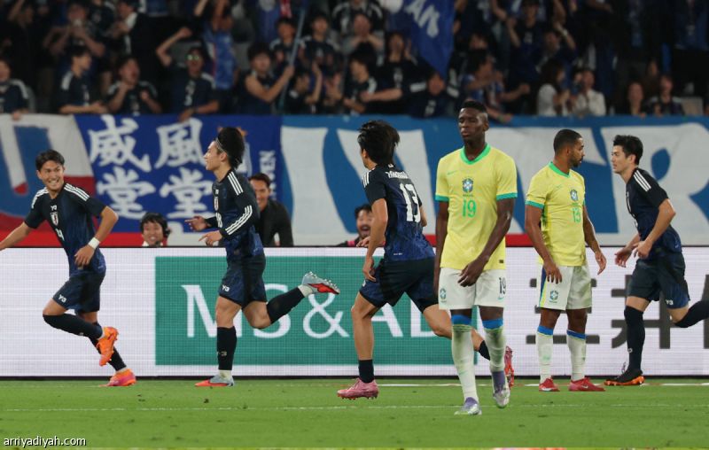 المرة الأولى.. اليابان تهزم البرازيل