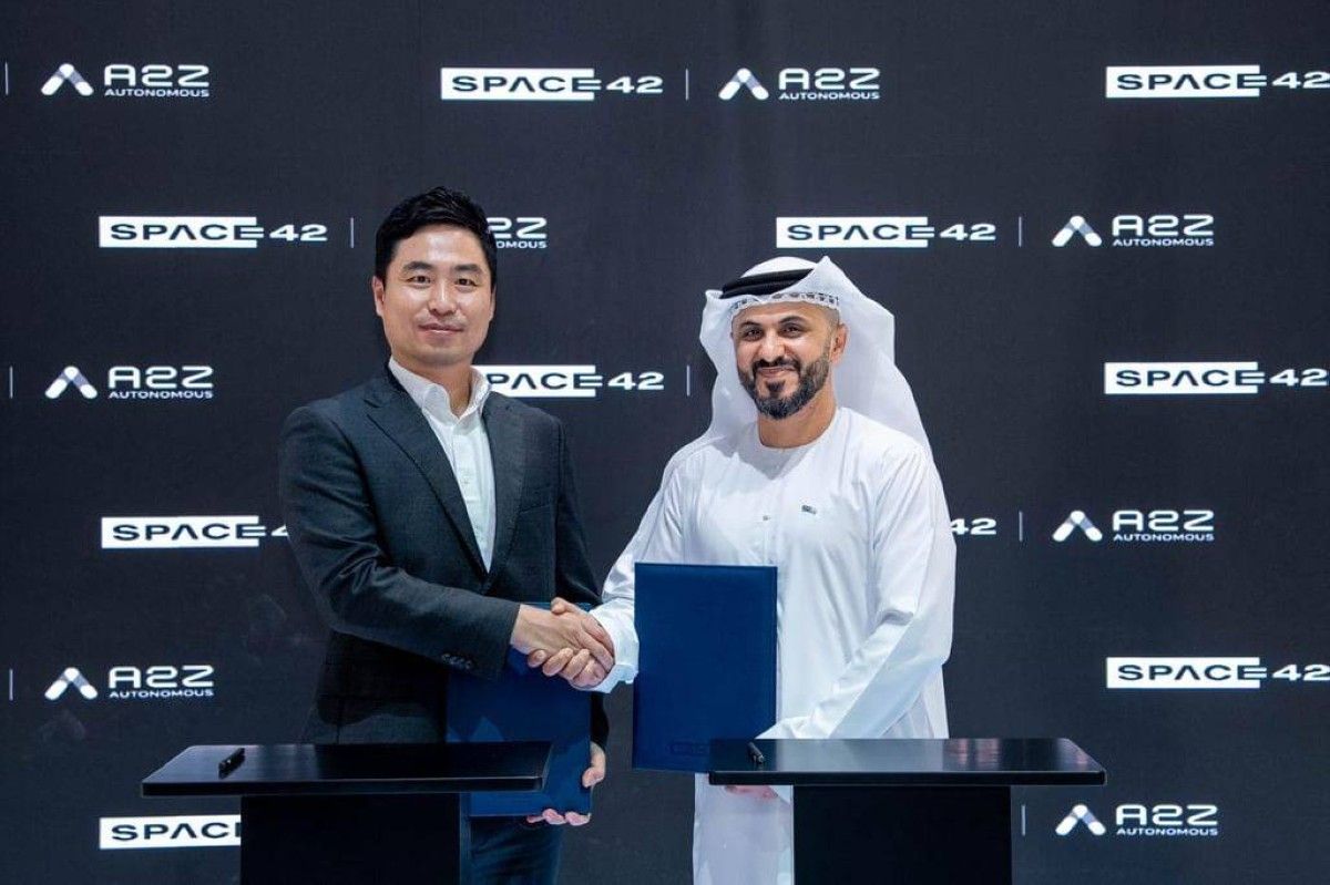 خلال جيتكس.. اتفاقية بين «سبيس 42» و«أوتونوموس A2Z» لتطوير منظومة التنقل الذكي بالإمارات