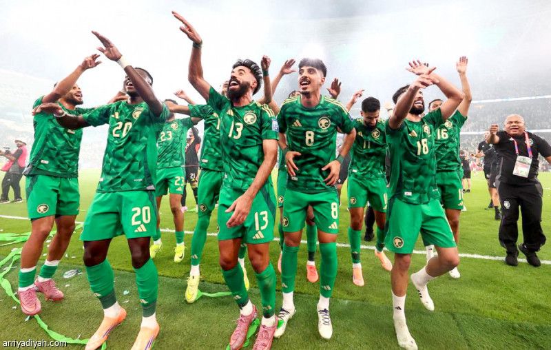 عاشر أكبر حضور جماهيري يزف الصقور إلى المونديال