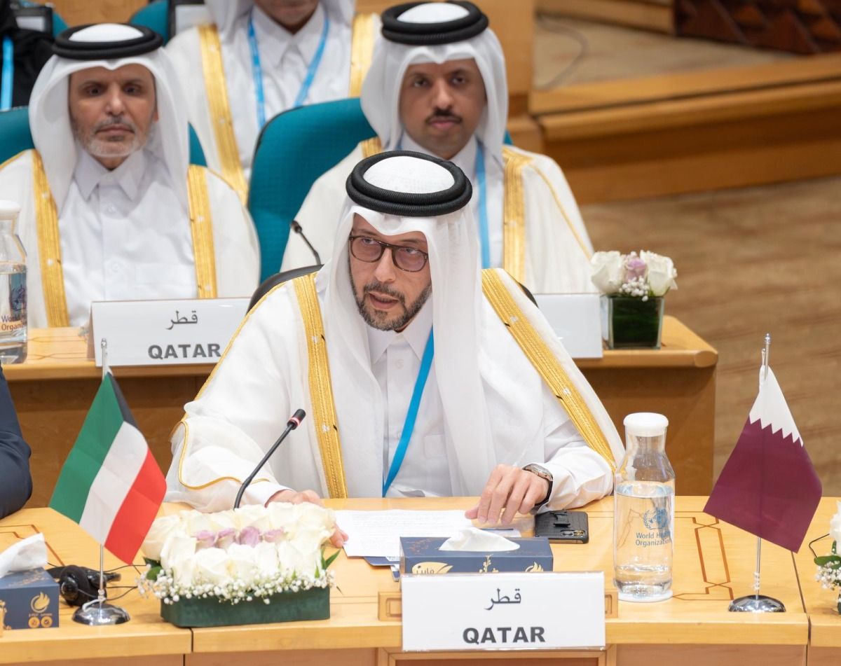 وزير الصحة العامة يستعرض جهود قطر إقليميا ودوليا في القضاء على شلل الأطفال