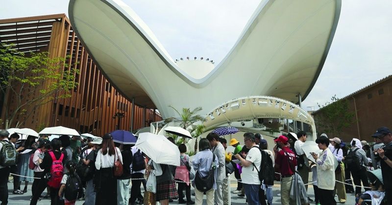 جناح الكويت في «إكسبو أوساكا»... الأكثر إقبالاً واستقطاباً للجمهور