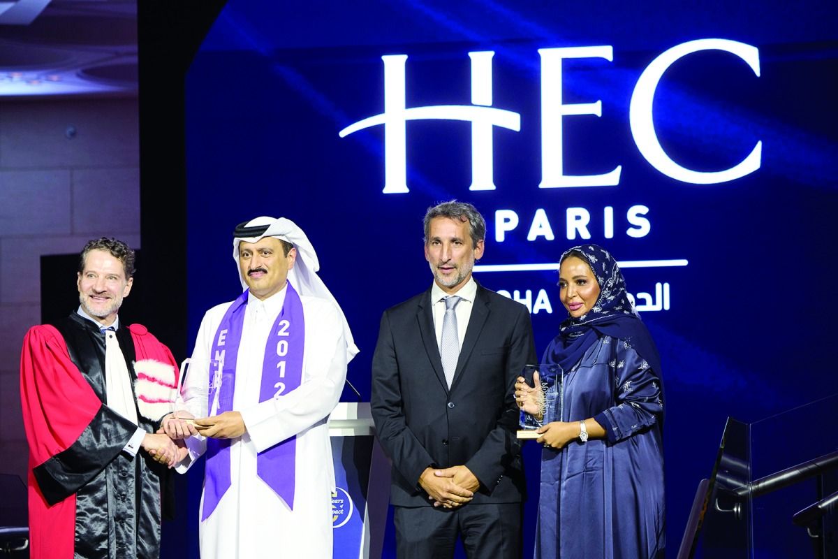 صاحبة السمو تشهد حفل ذكرى تأسيس جامعة HEC Paris