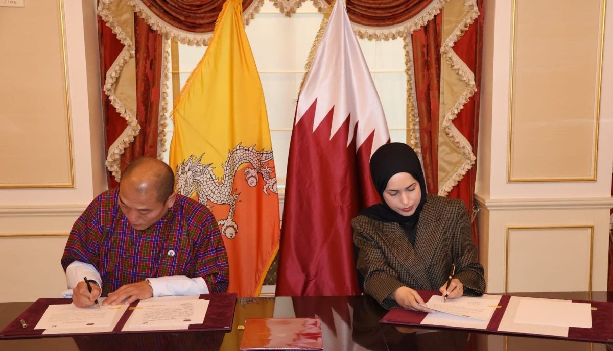 إقامة علاقات دبلوماسية بين دولة قطر ومملكة بوتان
