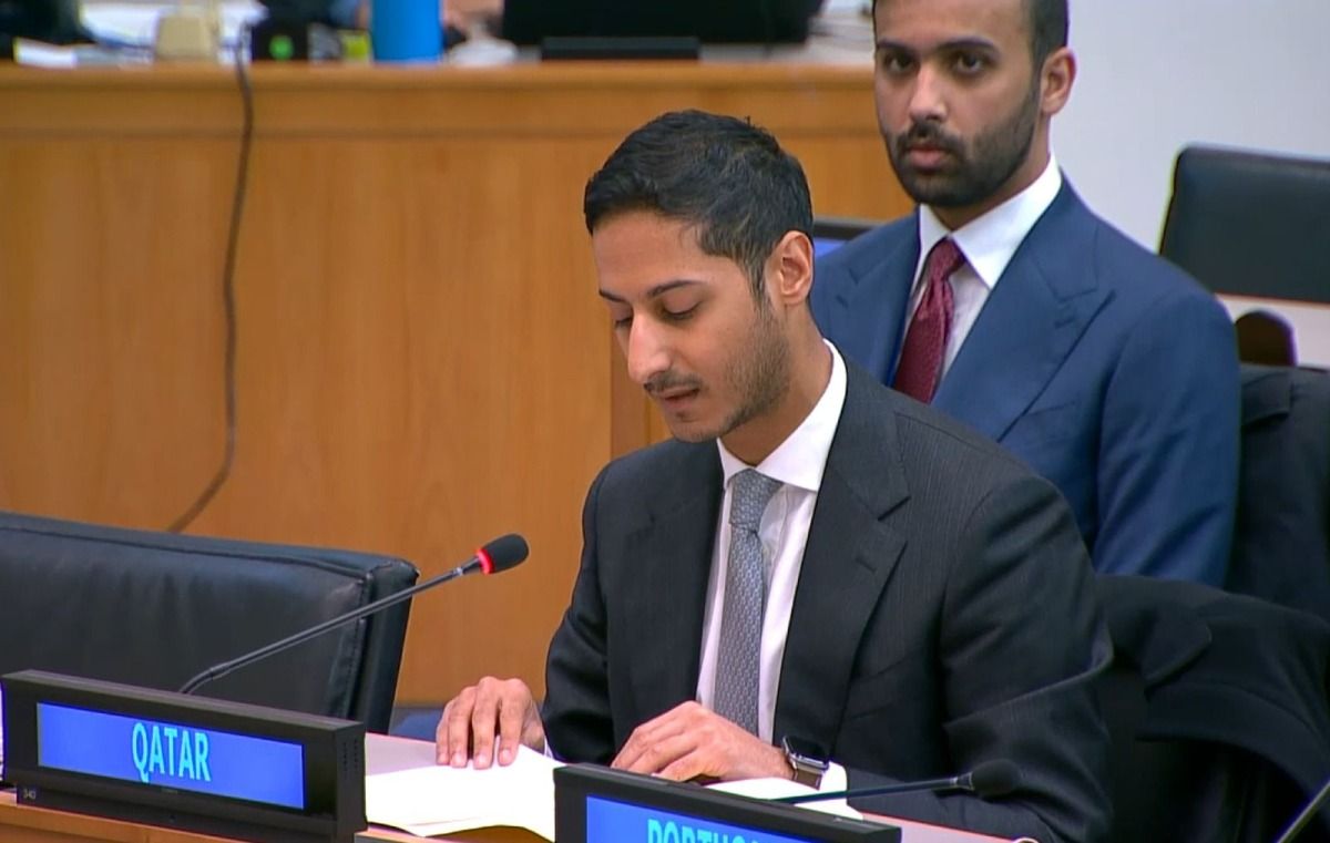 دولة قطر تجدد موقفها الثابت من عدالة القضية الفلسطينية ودعمها الكامل لسيادة الشعب الفلسطيني على موارده الطبيعية في أرضه