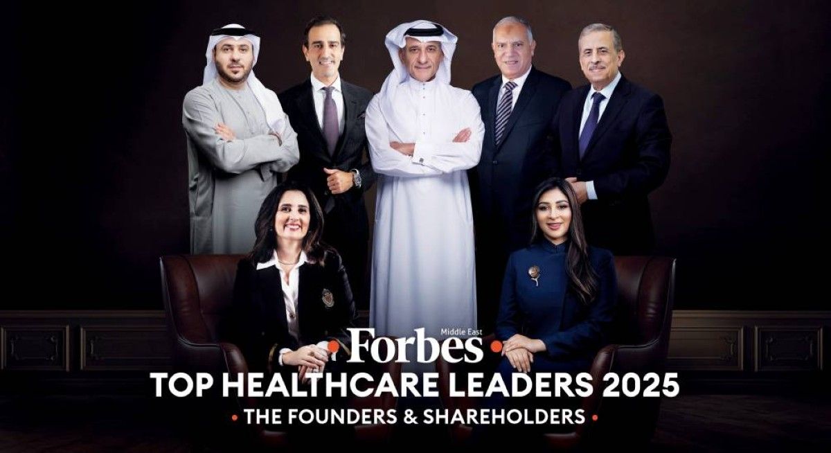 الإمارات تتصدر قائمتي فوربس الشرق الأوسط لأقوى قادة الرعاية الصحية في المنطقة