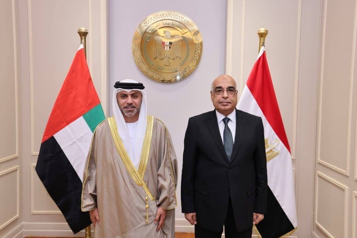 سفير الإمارات يبحث مع وزير العدل المصري توسيع التعاون القانوني