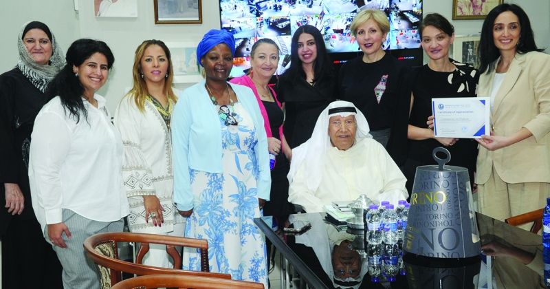 مجموعة «المرأة الدولية» تزور «دار مريم»