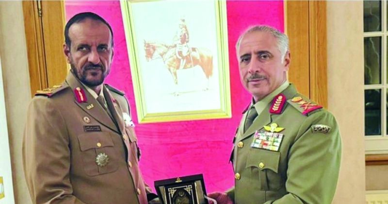 وكيل الحرس الوطني ونظيره الإماراتي