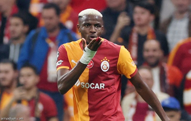 أوسيمين يقود غلطة سراي إلى الانتصار الثاني