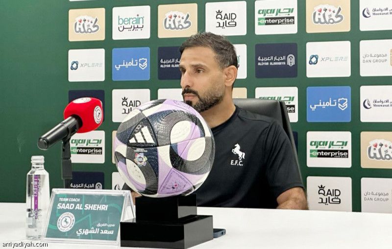 الشهري: مواجهة الفتح صعبة ذهنيّا.. وأحتاج تركيز اللاعبين