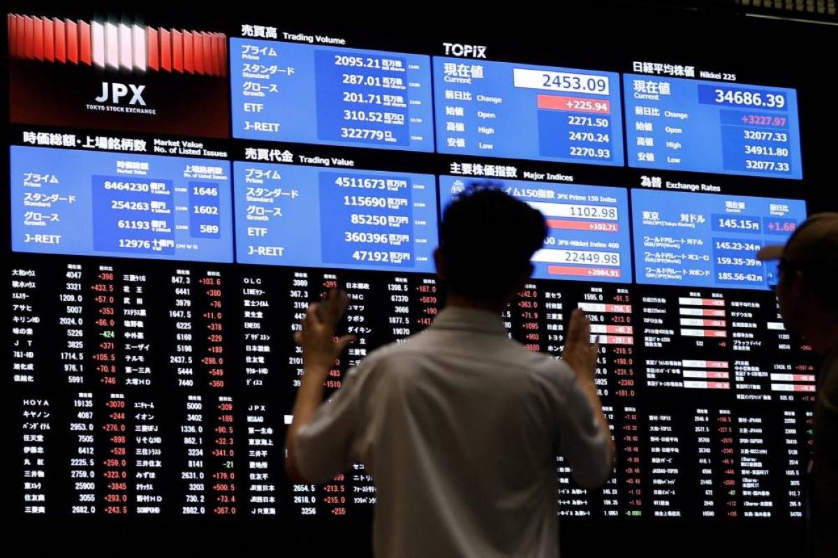 المؤشر نيكاي الياباني يرتفع بدعم من أسهم التكنولوجيا