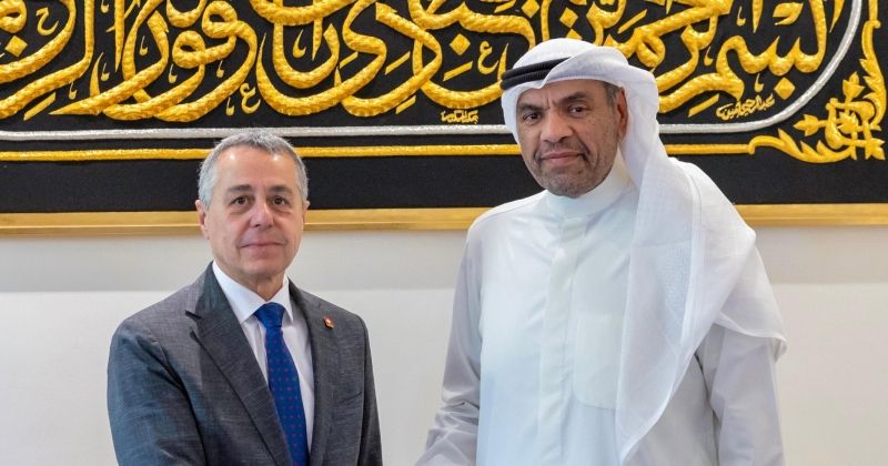 وزير الخارجية يستقبل نظيره السويسري: تعزيز التعاون بين البلدين نحو آفاق أرحب