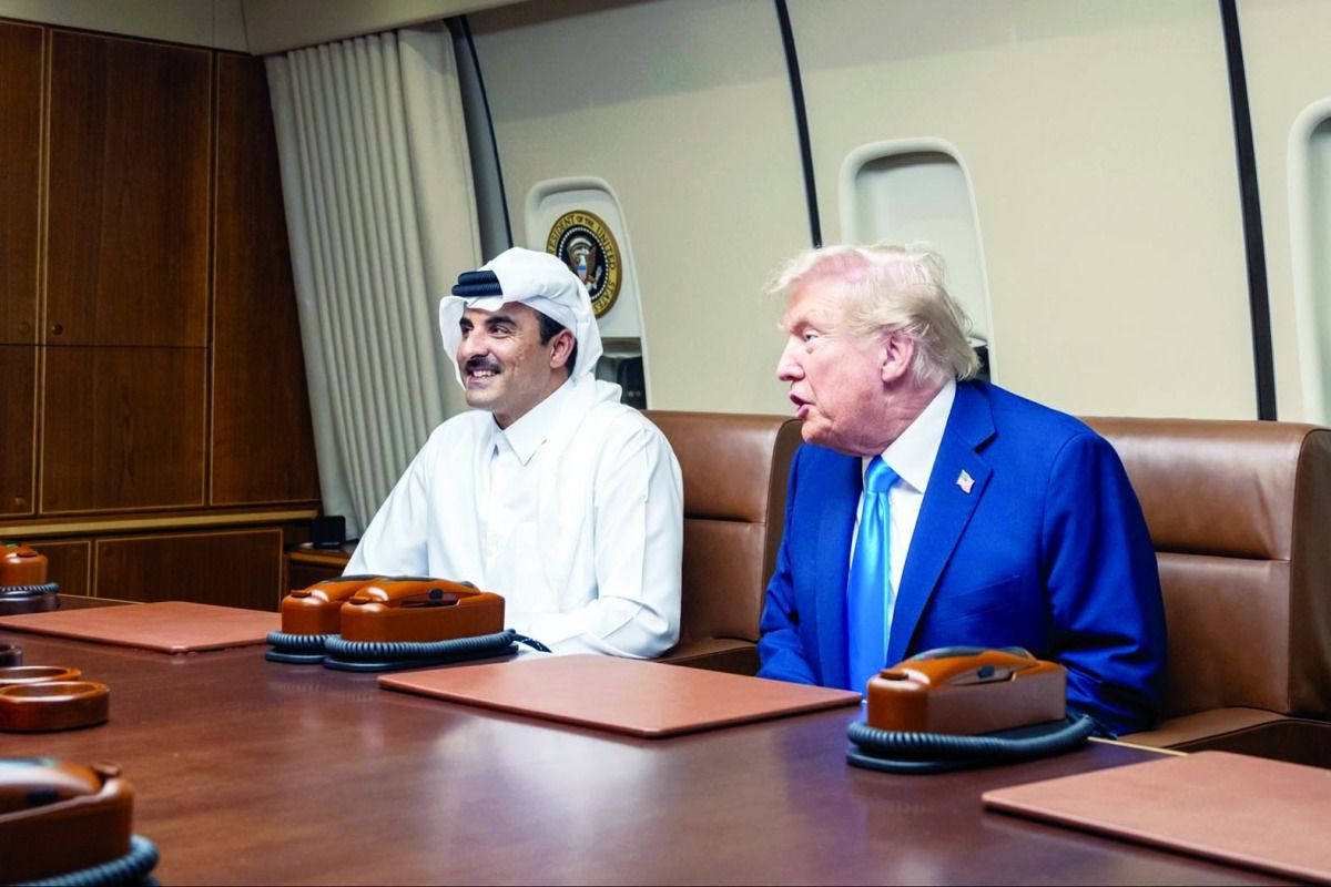 سموه يلتقي الرئيس الأمريكي.. ترامب يشيد بصاحب السمو وجهود قطر في دعم السلام