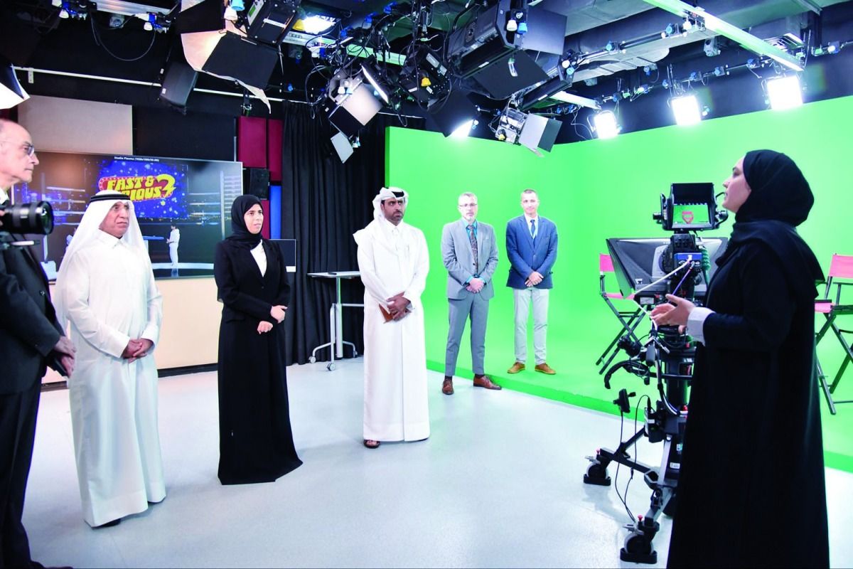 وزيرة التعليم تتفقد مرافق جامعة الدوحة