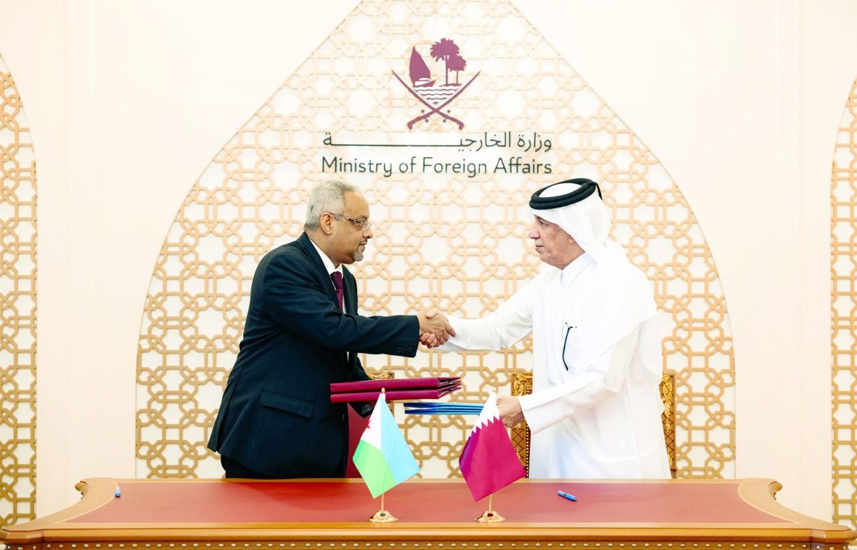 قطر وجيبوتي توقعان مذكرتي تفاهم