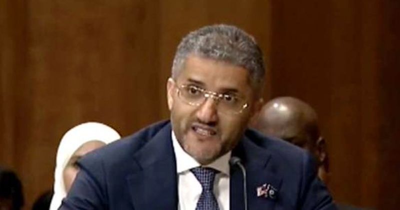 غالب أثناء جلسة الاستماع في الكونغرس