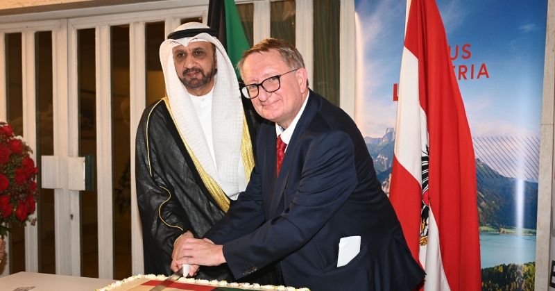 الحمد: نتطلّع لمزيد من التعاون مع النمسا في الاستثمار والاقتصاد