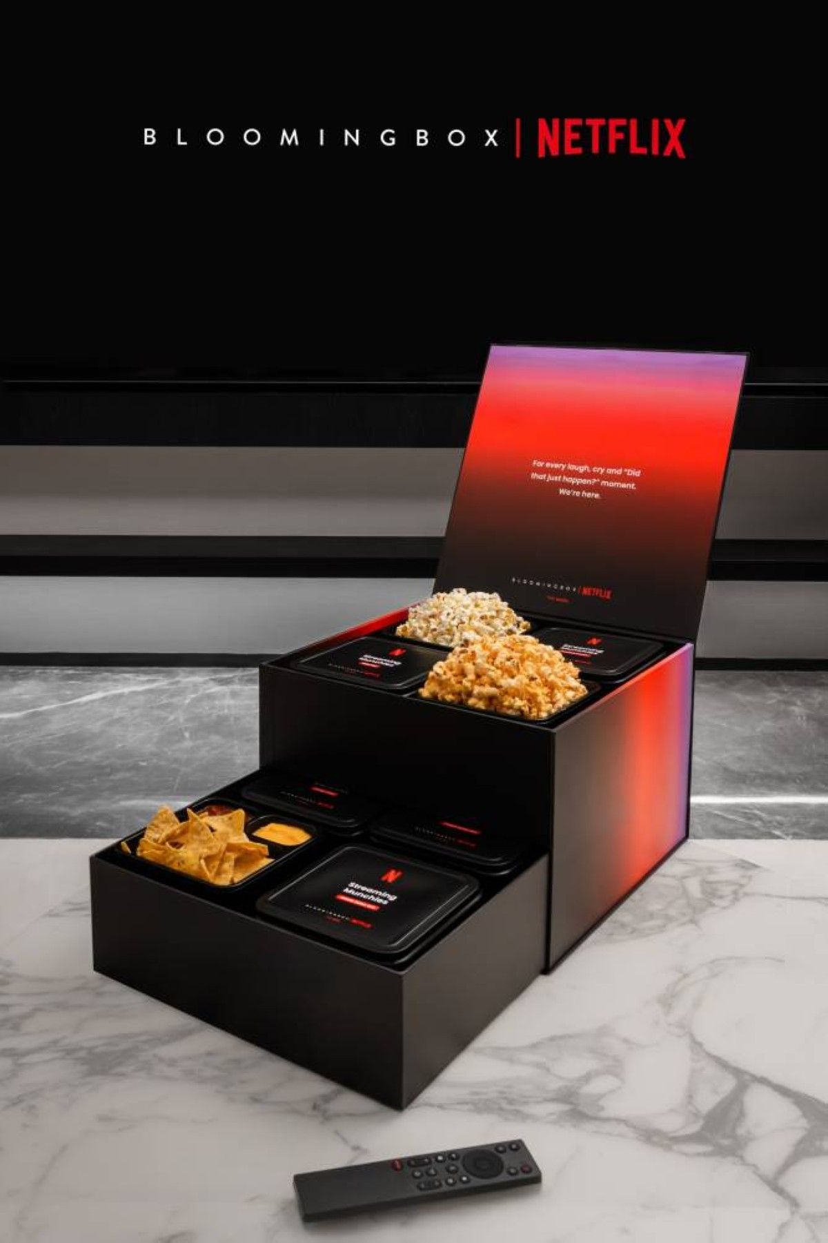 بلومينغ بوكس تعلن عن تعاون ثلاثي مع Netflix وطلبات لإعادة تعريف تجربة المشاهدة والمتعة والتواصل
