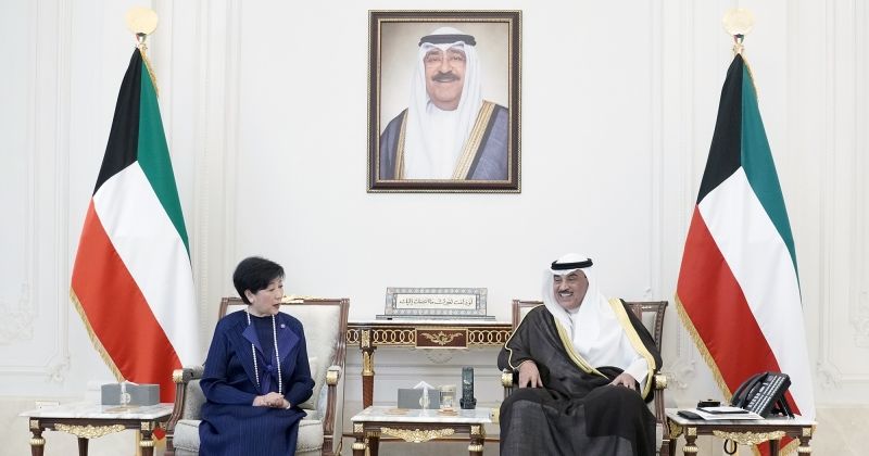 سمو ولي العهد يستقبل حاكمة طوكيو والوفد المرافق بمناسبة زيارتها للبلاد