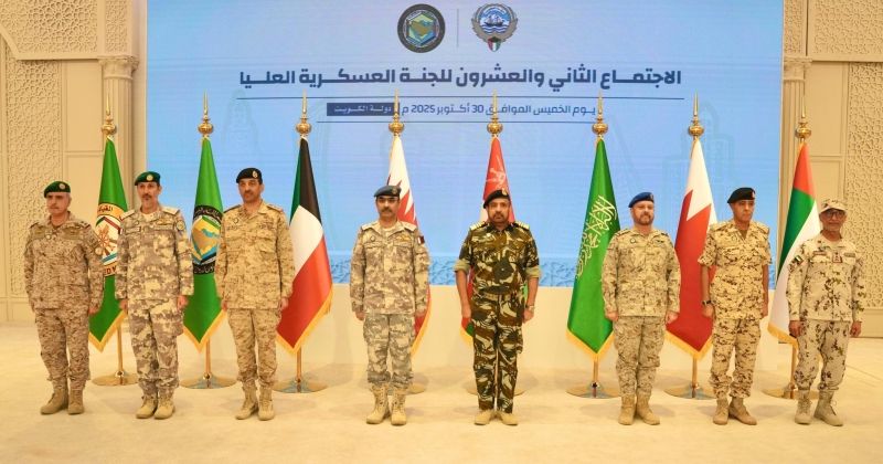 رئيس الأركان خالد الشريعان ونظراؤه الخليجيون