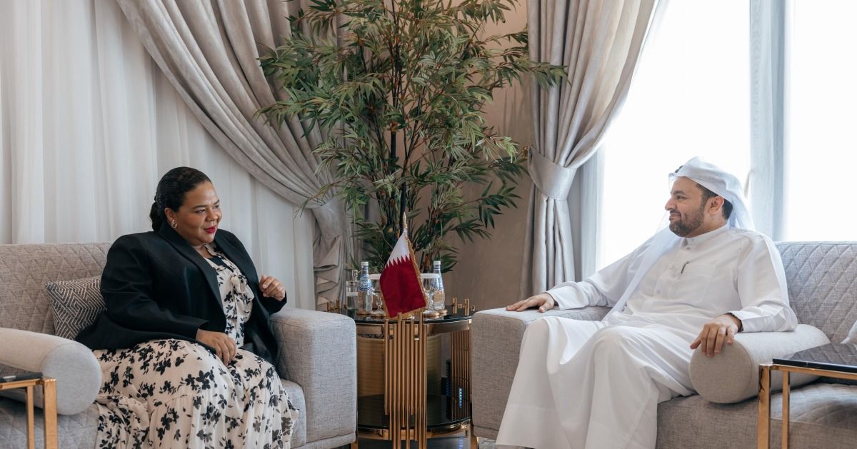 وزير الدولة بوزارة الخارجية يجتمع مع وزير الخارجية والتعاون الدولي والفرنكوفونية بجمهورية الكونغو الديمقراطية