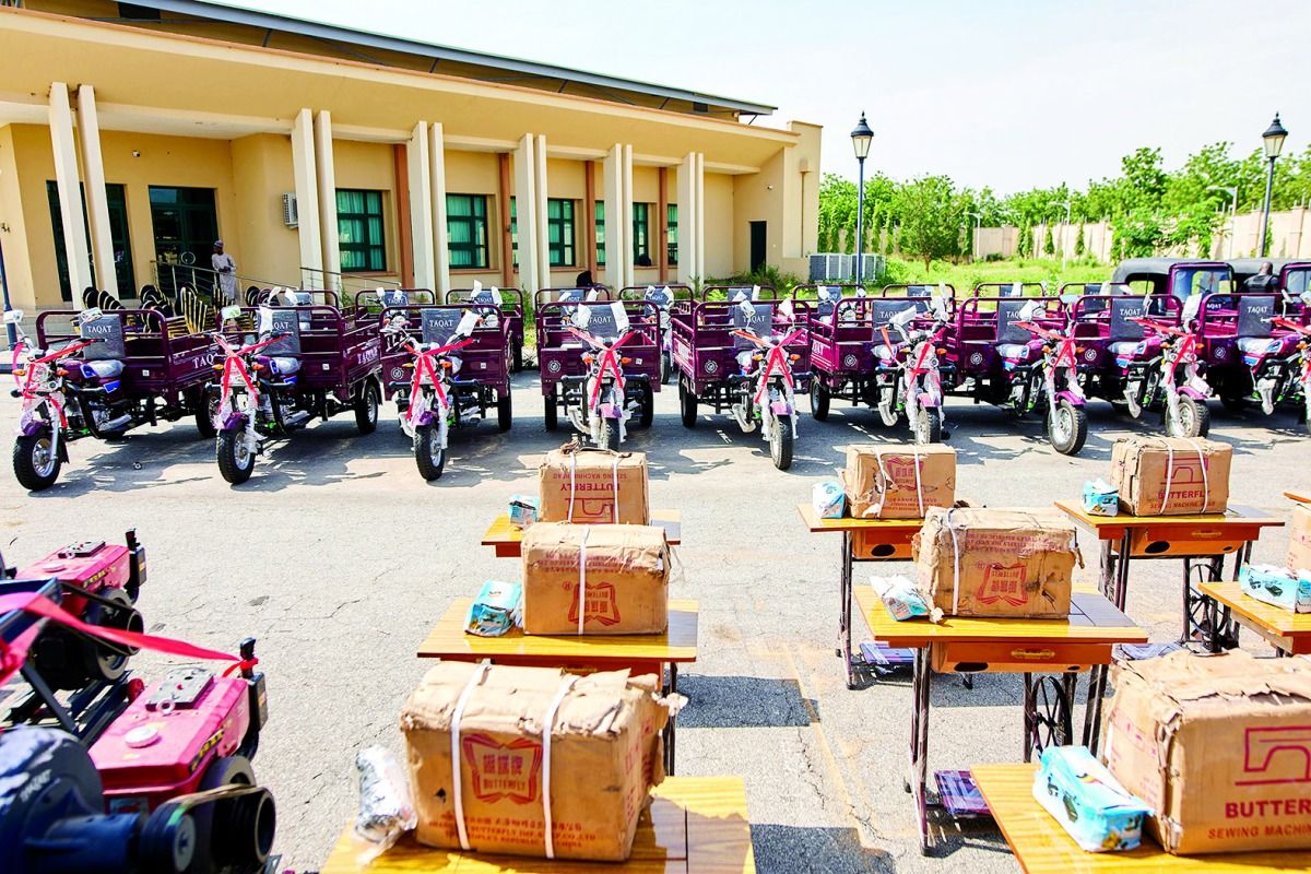 قطر الخيرية توفر مشاريع مُدرة للدخل في نيجيريا