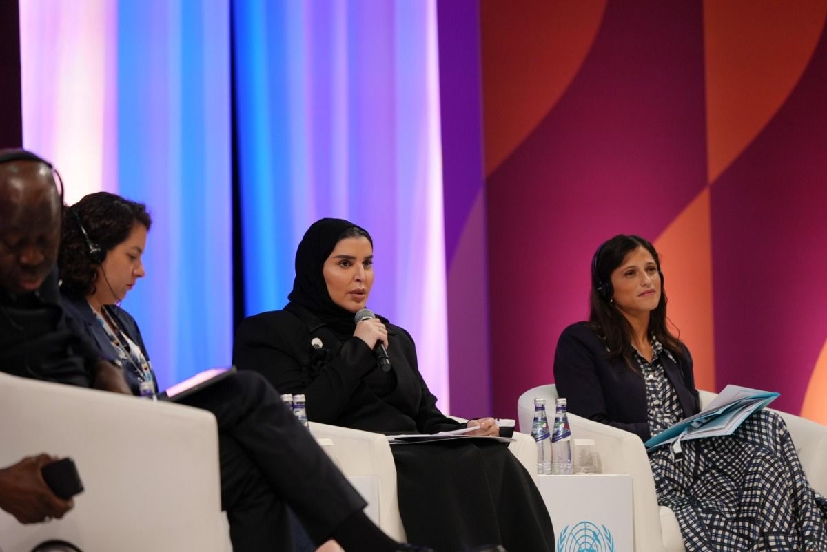 وزير الدولة للتعاون الدولي تؤكد على الحاجة الماسة إلى حلول مبتكرة تتعلق بالحماية الاجتماعية