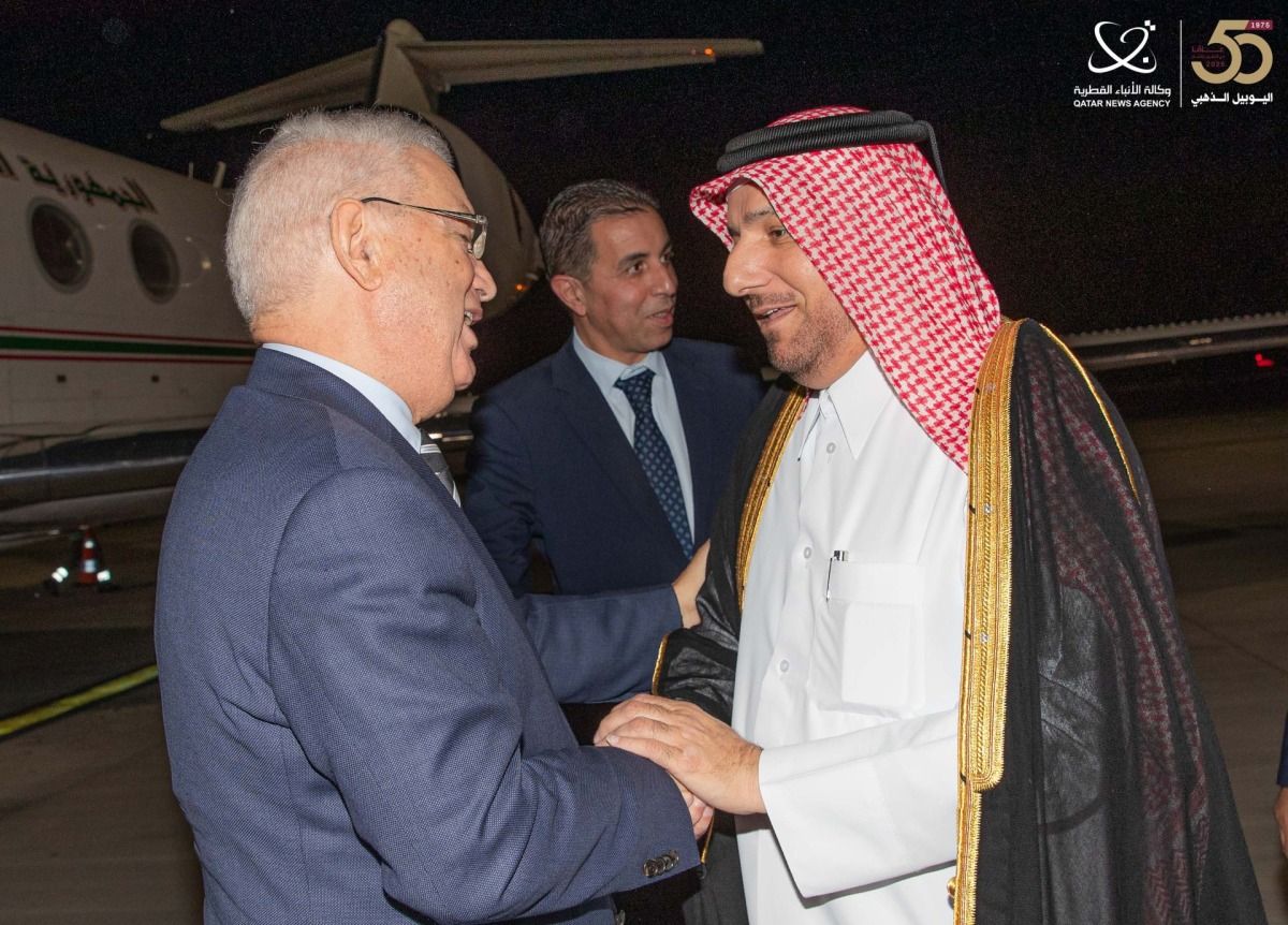 رئيس مجلس الأمة الجزائري يصل الدوحة للمشاركة في مؤتمر القمة العالمي الثاني للتنمية الاجتماعية