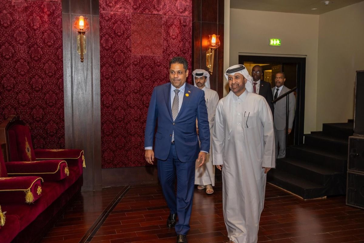 رئيس المجلس الرئاسي للعملية الانتقالية في جمهورية هايتي يزور كتارا