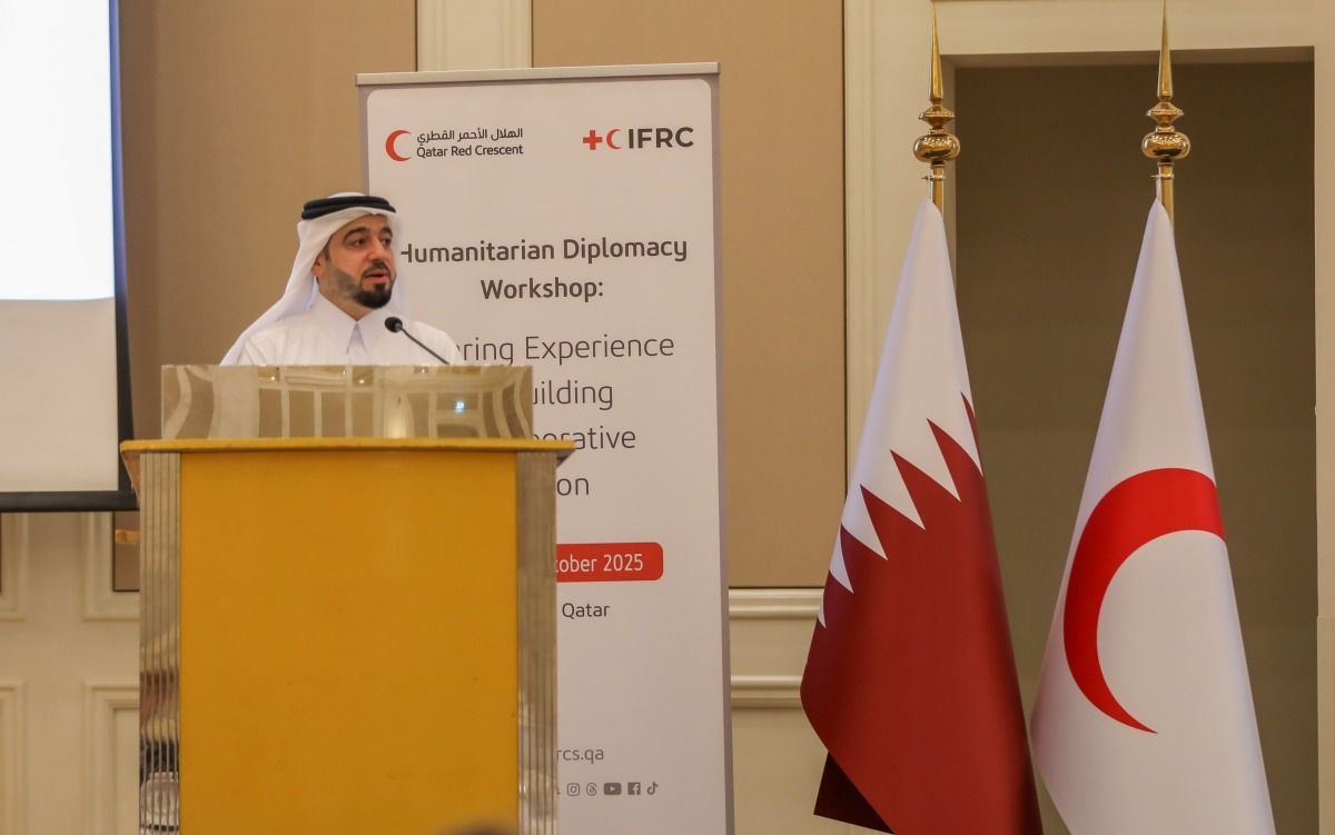 الهلال الأحمر القطري يستعرض دور الدبلوماسية الإنسانية في معالجة الأزمات والتحديات العالمية