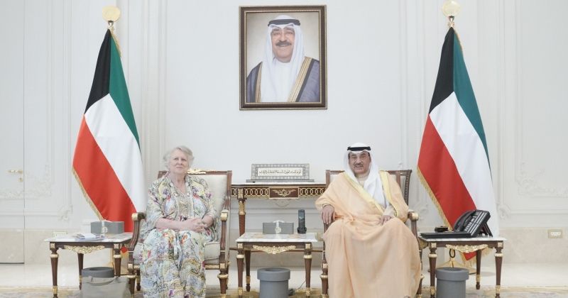 سمو ولي العهد يستقبل رئيسة مجلس إدارة الصندوق العالمي لمكافحة الإيدز والسل والملاريا