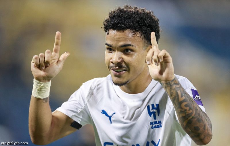 منذ مايو الماضي.. كايو يحتفل مع الهلال