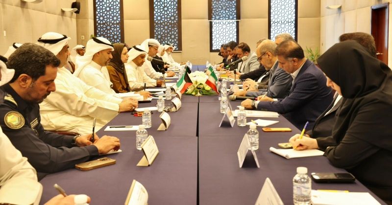 جانب من اجتماع اللجنة التجارية المشتركة