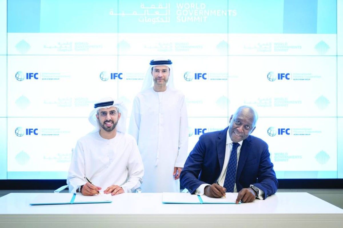 القمة العالمية للحكومات توسّع شراكتها مع مؤسسة التمويل الدولية
