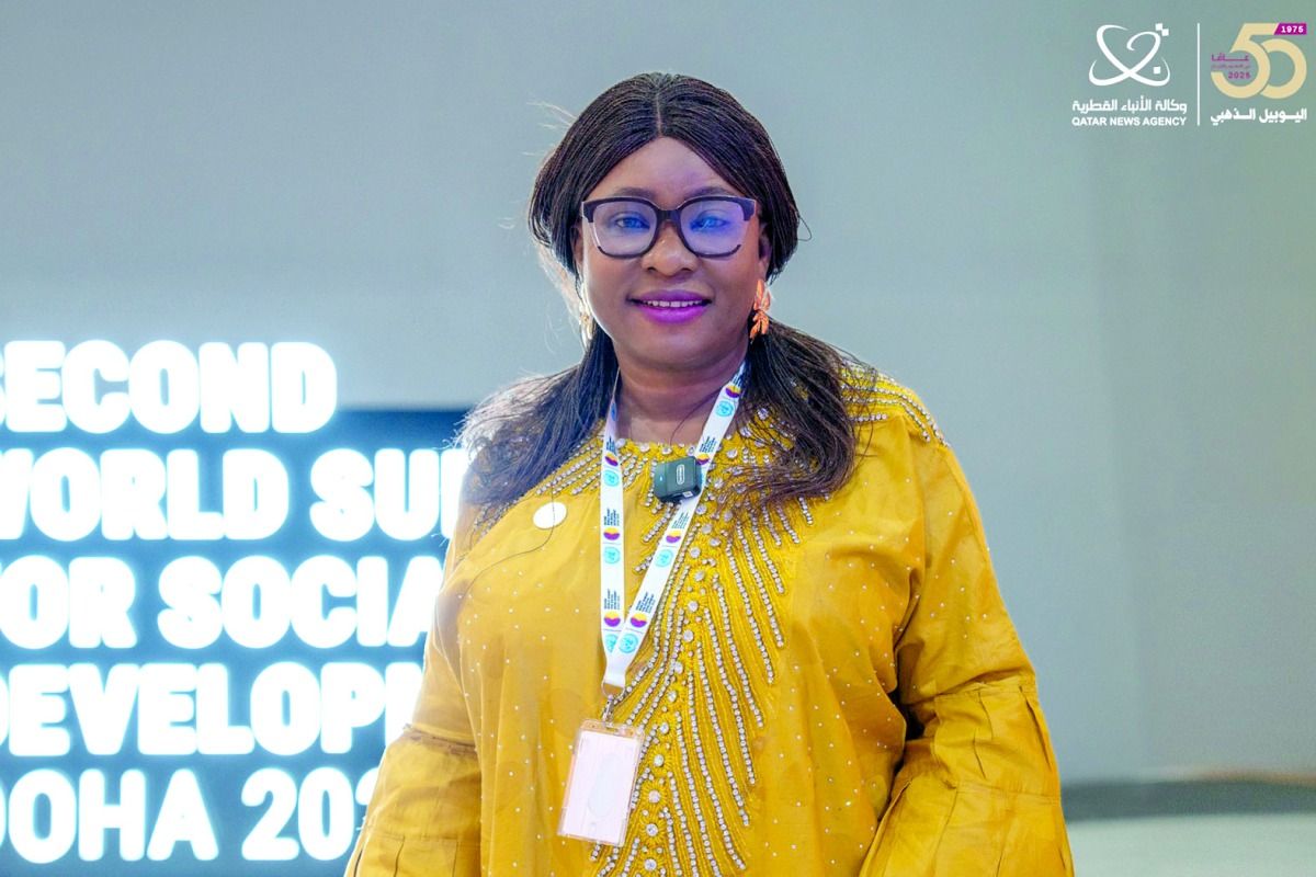 وزيرة الرعاية الاجتماعية في سيراليون: لدينا رغبة في الاستفادة من التجربة القطرية