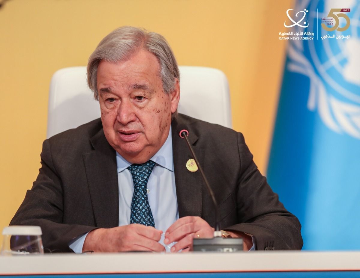 قمة التنمية الاجتماعية.. الأمين العام للأمم المتحدة: قطر "صانع سلام" في الشرق الأوسط والعالم
