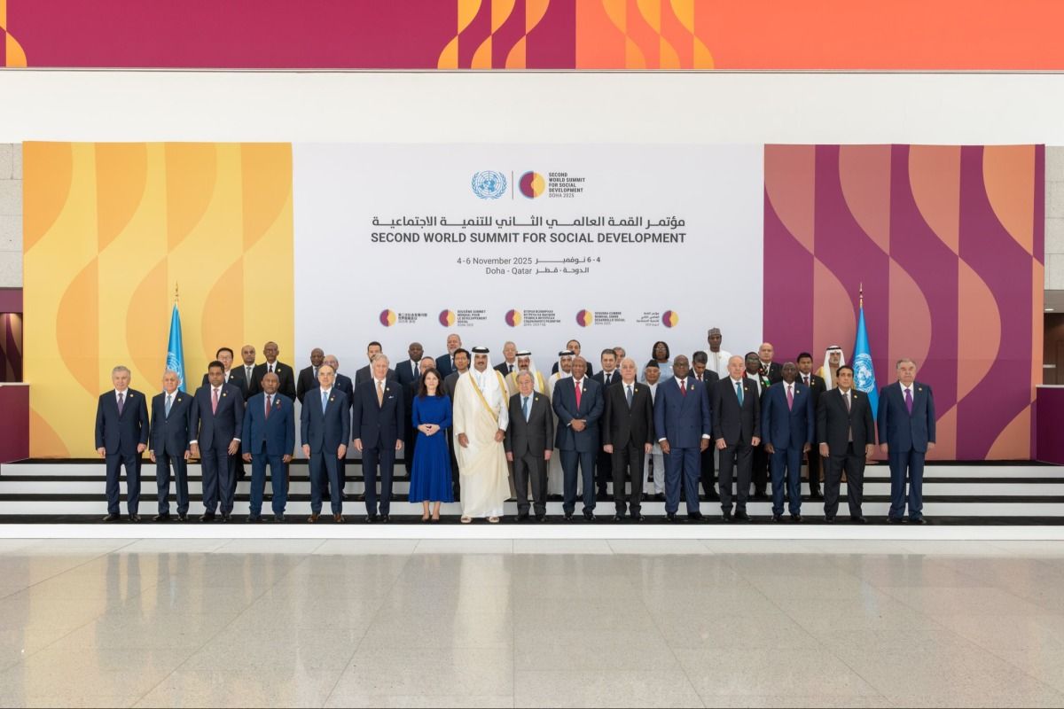 قمة التنمية الاجتماعية.. قادة العالم يعتمدون "إعلان الدوحة السياسي" ويجددون الالتزام ببناء مجتمعات أكثر عدلا وشمولا