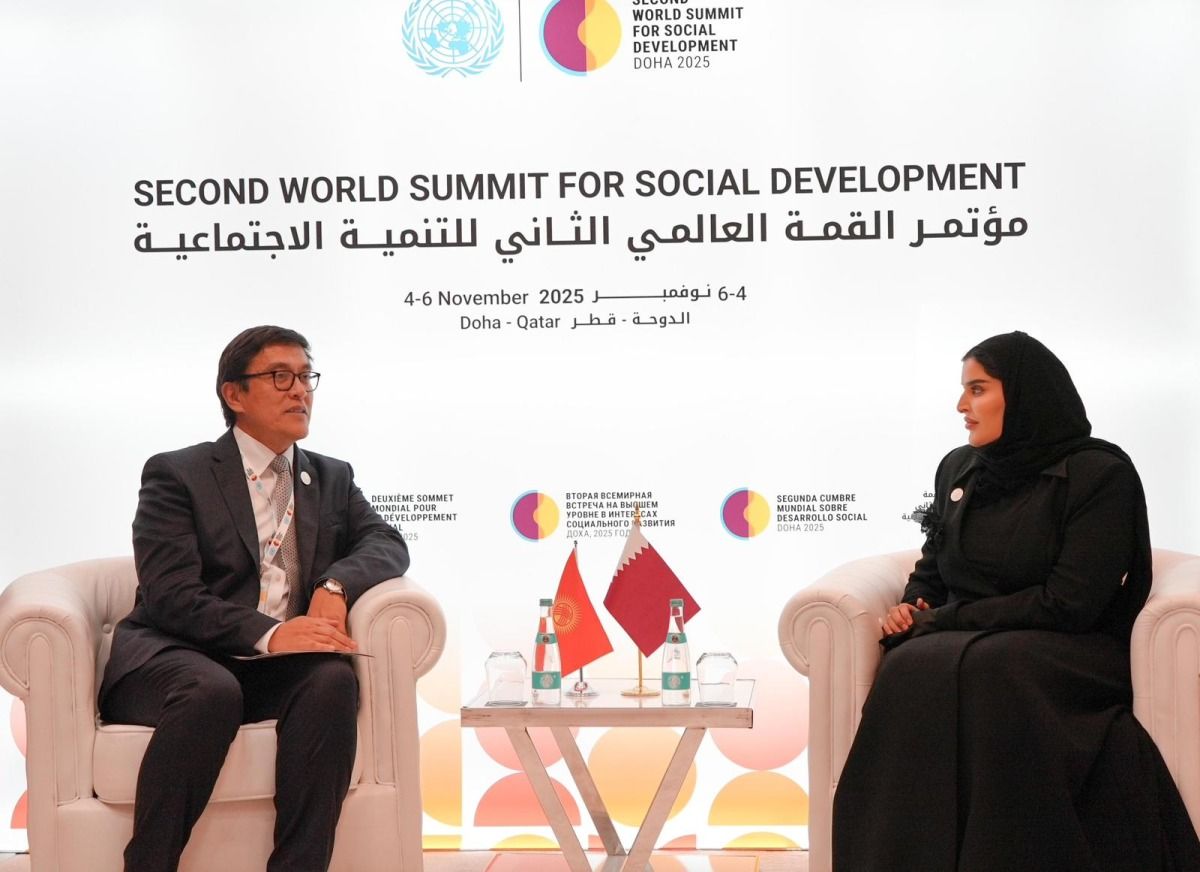 وزير الدولة للتعاون الدولي تجتمع مع نائب رئيس مجلس الوزراء في قيرغيزستان