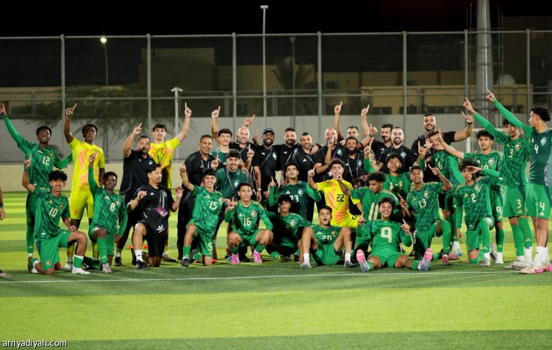 الأخضر يواجه لبنان في نهائي غرب آسيا