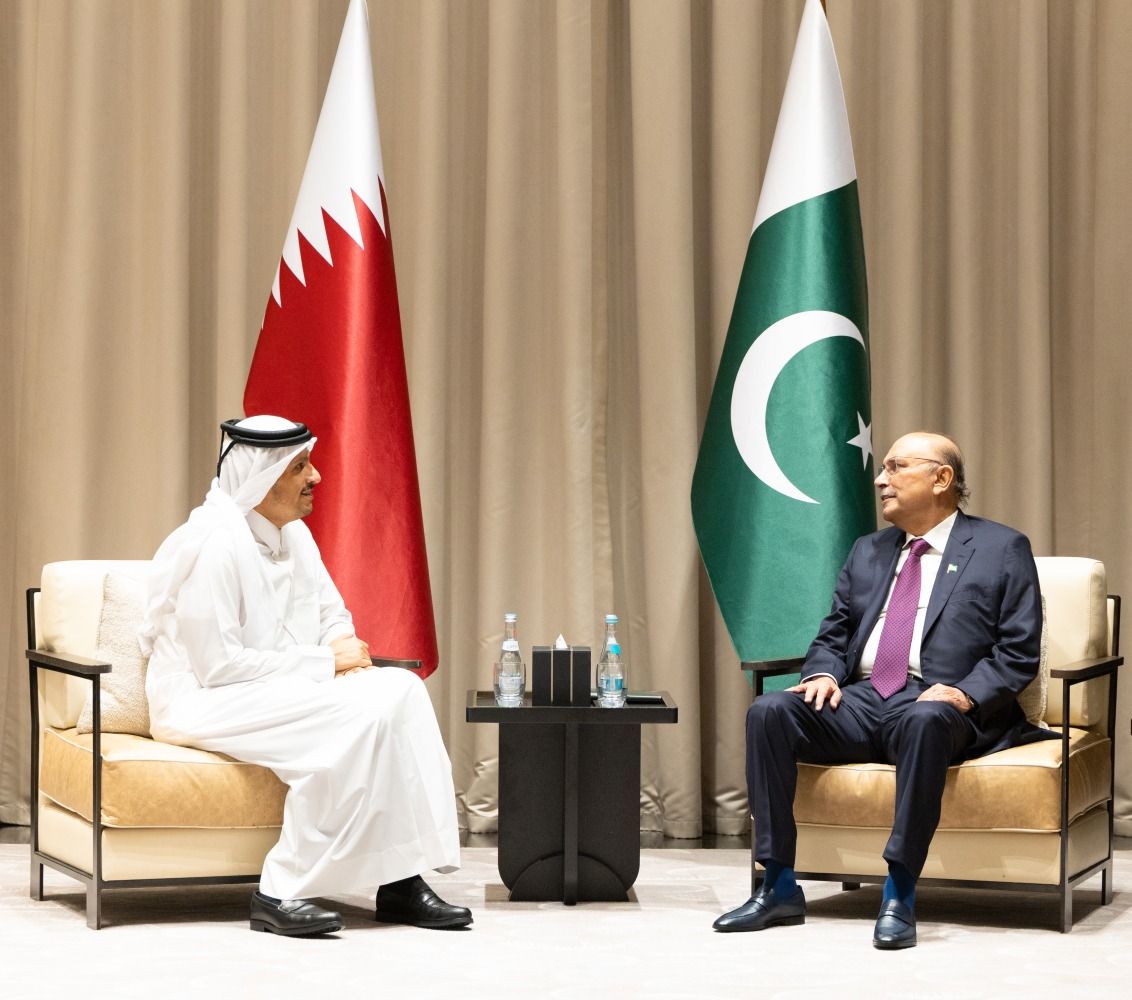 الرئيس الباكستاني يستقبل رئيس مجلس الوزراء وزير الخارجية