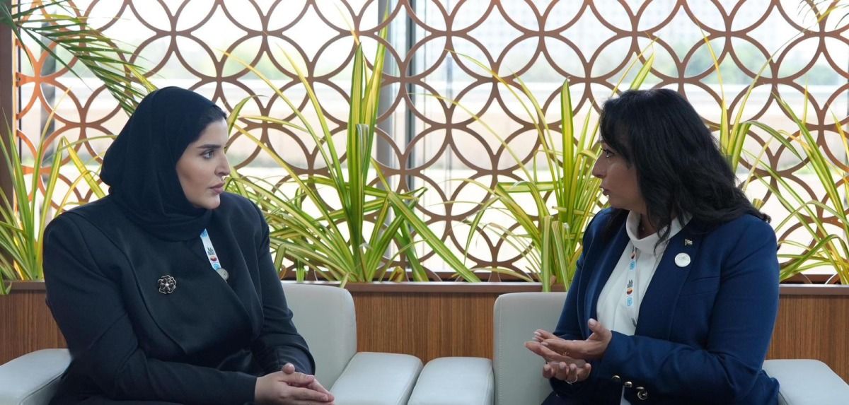 وزير الدولة للتعاون الدولي تجتمع مع وزيرة التنمية الاجتماعية الفلسطينية