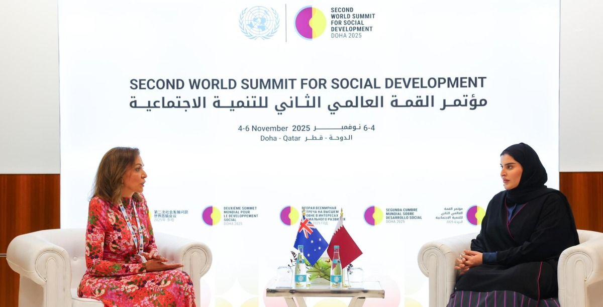 وزير الدولة للتعاون الدولي تجتمع مع وزيرة التنمية الدولية في أستراليا